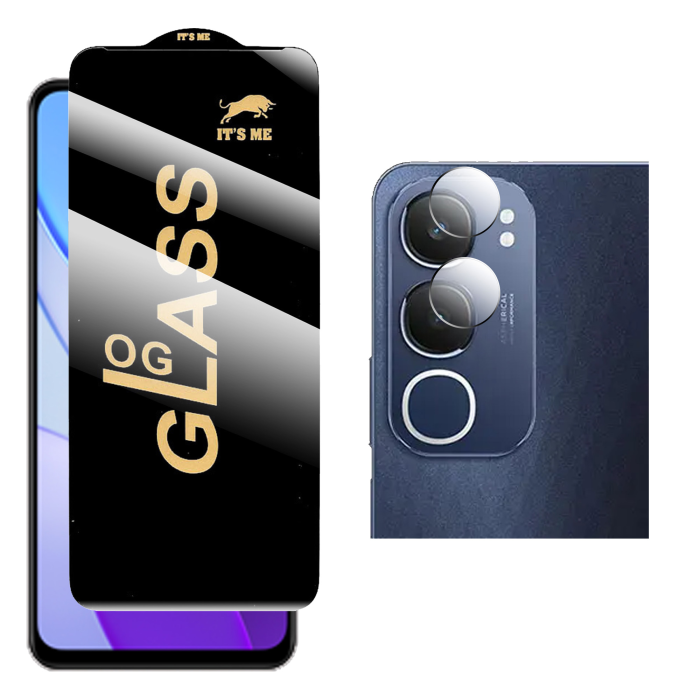 2-in-1 Protection for Vivo Y19s Pro : HD Glass + Camera Protector - Image 2 2-in-1 Protection for Vivo Y19s Pro : HD Glass + Camera Protector - Image 2