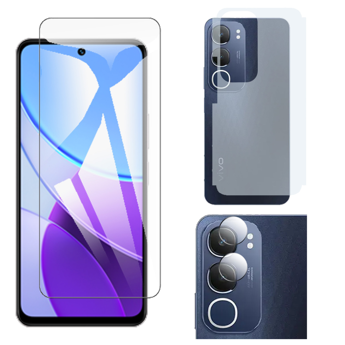 3-in-1 360 Matte Bundle for Vivo Y19s Pro : Polish + Camera - Image 2 3-in-1 360 Matte Bundle for Vivo Y19s Pro : Polish + Camera - Image 2