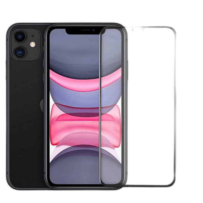 Apple iPhone 11 Full Screen Protector 9D Tempered Glass Protector For Apple iPhone 11 - Image 2 Apple iPhone 11 Full Screen Protector 9D Tempered Glass Protector For Apple iPhone 11 - Image 2