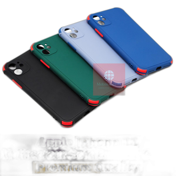 Apple iPhone 11 Multicolour Soft Plain Bumper Cover - Image 2 Apple iPhone 11 Multicolour Soft Plain Bumper Cover - Image 2