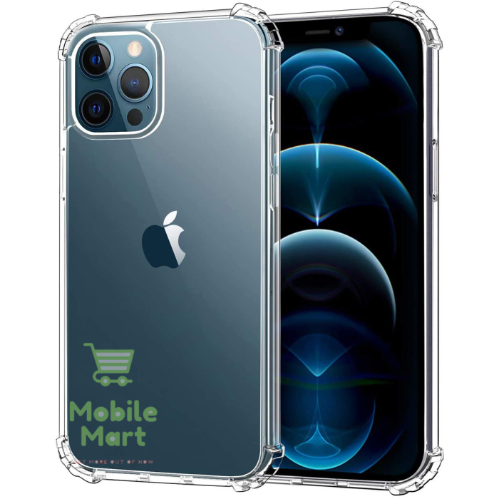 Apple iPhone 12 Pro Max Transparent Soft Crystal Clear Case - Image 2 Apple iPhone 12 Pro Max Transparent Soft Crystal Clear Case - Image 2