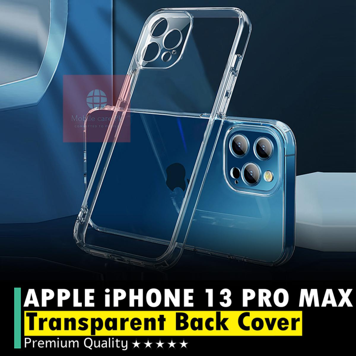 Apple iPhone 13 Pro Max Transparent Anti Shock Soft Crystal Clear Case Mobile Cover - Image 2 Apple iPhone 13 Pro Max Transparent Anti Shock Soft Crystal Clear Case Mobile Cover - Image 2