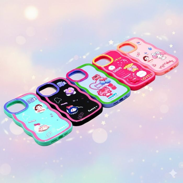 Apple iPhone 13 Pro Max Wave Style Kitty Mobile Cover - Image 2 Apple iPhone 13 Pro Max Wave Style Kitty Mobile Cover - Image 2