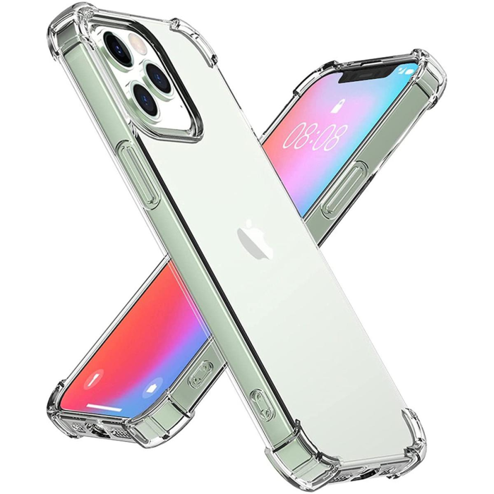 Apple iPhone 13 Pro Transparent Soft Crystal Clear Case - Image 2 Apple iPhone 13 Pro Transparent Soft Crystal Clear Case - Image 2