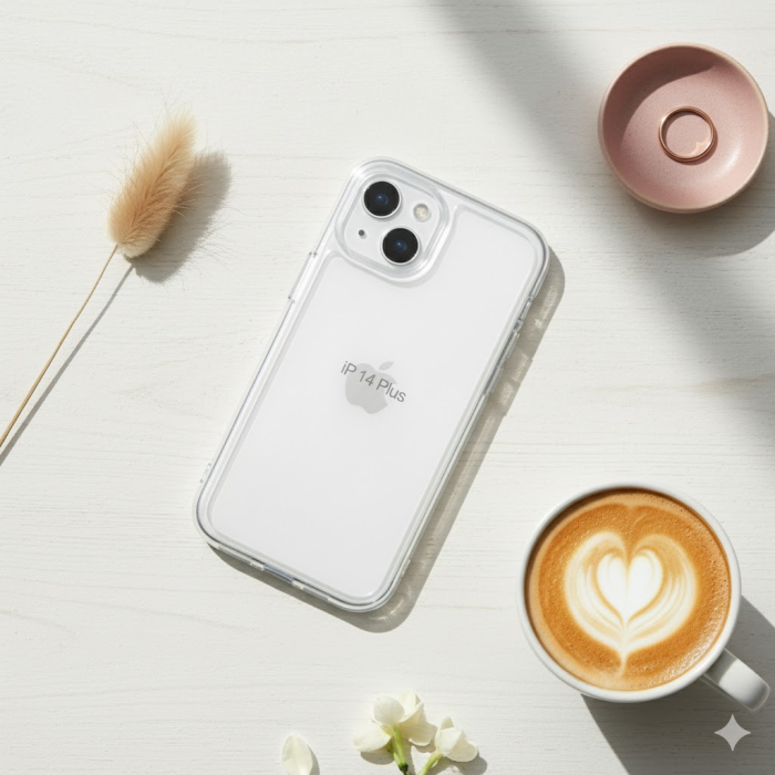 Apple iPhone 14 Plus Crystal Clear Mobile Cover - Image 2 Apple iPhone 14 Plus Crystal Clear Mobile Cover - Image 2