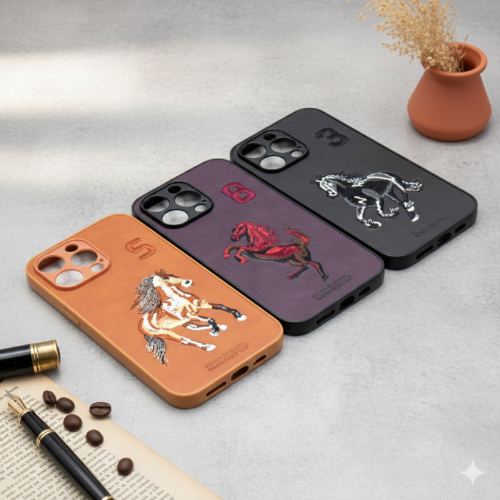 Apple iPhone 14 Pro Max POLO Design Leather Type Soft Cover - Image 2