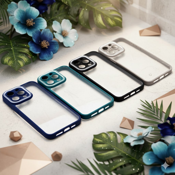 Apple iPhone 15 Pro Max IPAKY Shockproof Hybrid Armor Mobile Cover - Image 2 Apple iPhone 15 Pro Max IPAKY Shockproof Hybrid Armor Mobile Cover - Image 2