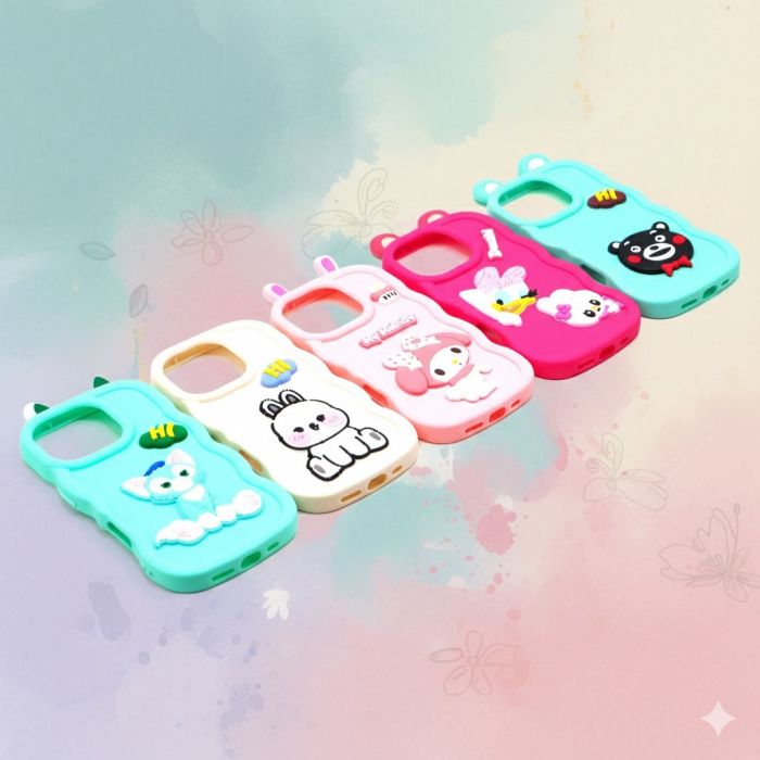 Apple iPhone 16 Pro Fancy Wave Style Cute Kitty Mobile Cover - Image 2 Apple iPhone 16 Pro Fancy Wave Style Cute Kitty Mobile Cover - Image 2
