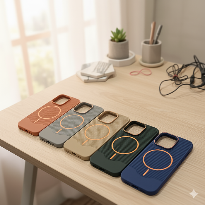 Apple iPhone 16 Pro Multi Color Texture Slim Fit Mobile Cover - Image 2