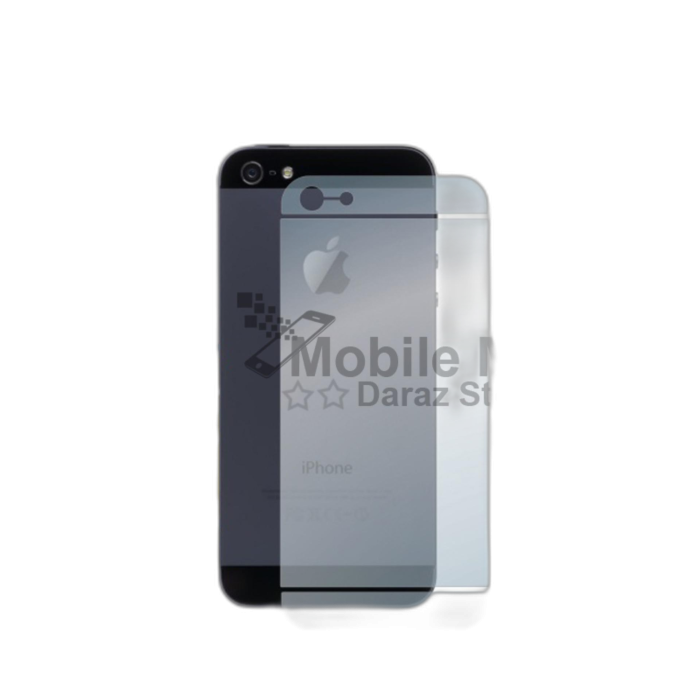 Apple iPhone 5 Back Protector Skin Matte Style Protector For Apple iPhone 5 - Image 2 Apple iPhone 5 Back Protector Skin Matte Style Protector For Apple iPhone 5 - Image 2