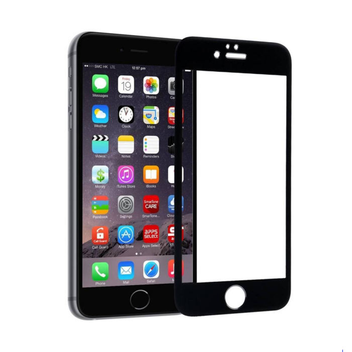 Apple iPhone 6 Plus Full Screen Protector 9D Tempered Glass Protector For Apple iPhone 6 Plus - Image 2 Apple iPhone 6 Plus Full Screen Protector 9D Tempered Glass Protector For Apple iPhone 6 Plus - Image 2