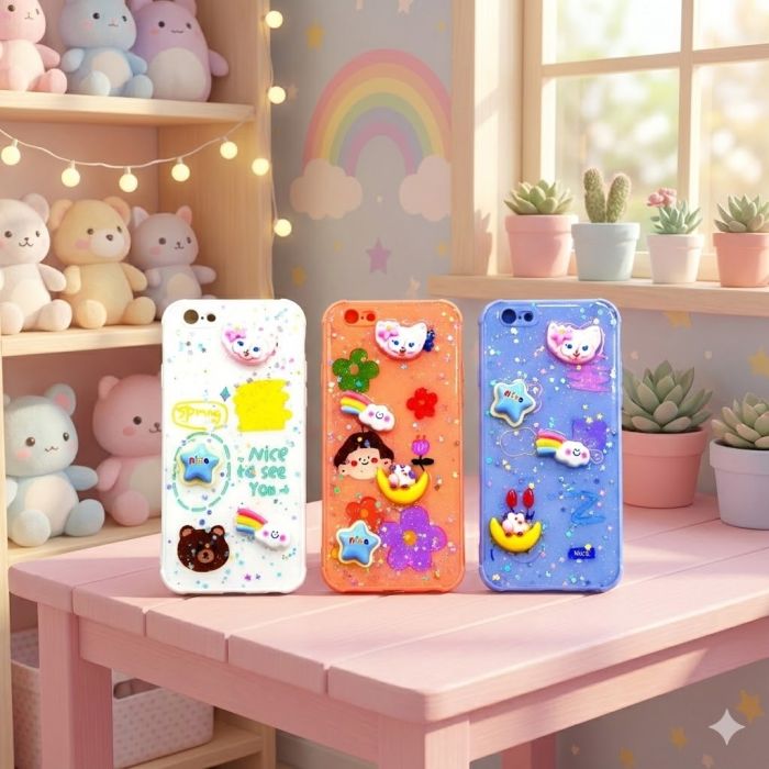 Apple iPhone 6s Glittering Fancy Mobile Cover - Image 2 Apple iPhone 6s Glittering Fancy Mobile Cover - Image 2