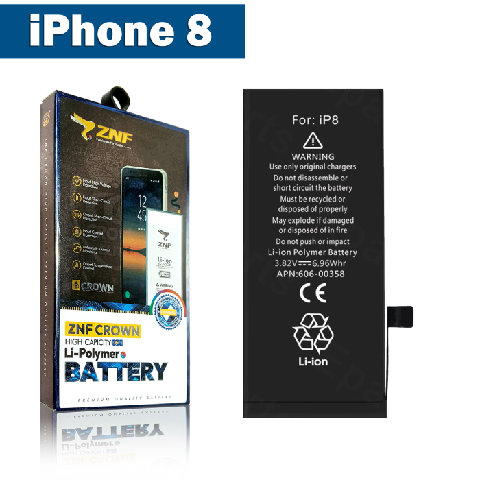 Apple iPhone 8 Battery Replacement - ZNF Original 1821mAh - Image 2 Apple iPhone 8 Battery Replacement - ZNF Original 1821mAh - Image 2
