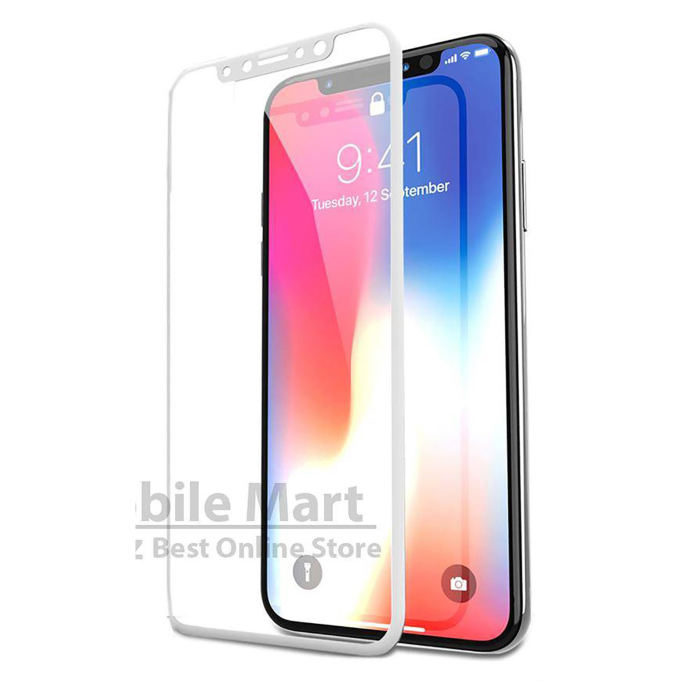 Apple iPhone X Max Full Screen Protector 9D Tempered Glass Protector For Apple iPhone X Max - Image 2 Apple iPhone X Max Full Screen Protector 9D Tempered Glass Protector For Apple iPhone X Max - Image 2