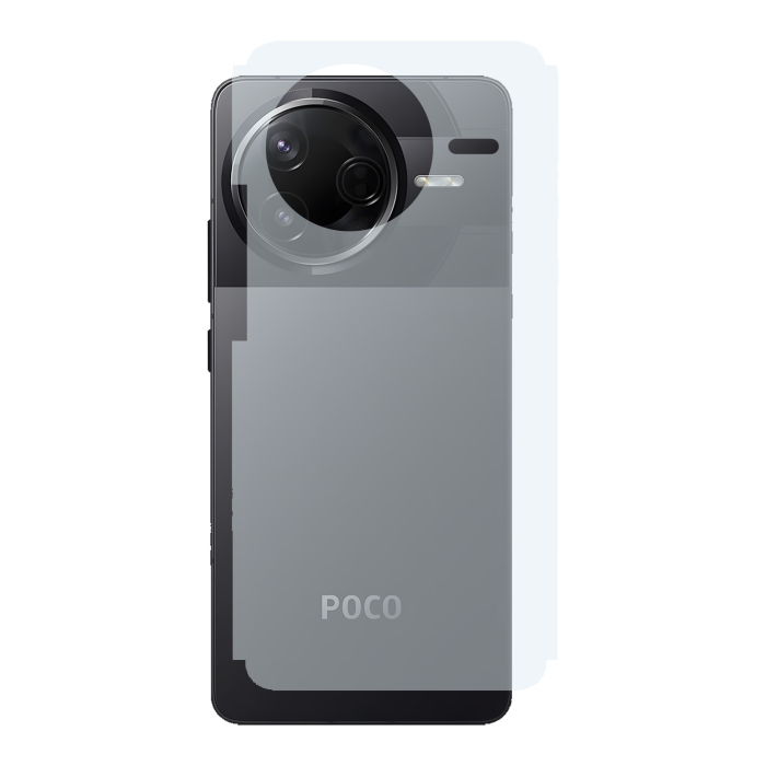 Carbon Fiber Back Matte Film for Poco F7 Pro - Anti-Scratch Skin - Image 2 Carbon Fiber Back Matte Film for Poco F7 Pro - Anti-Scratch Skin - Image 2