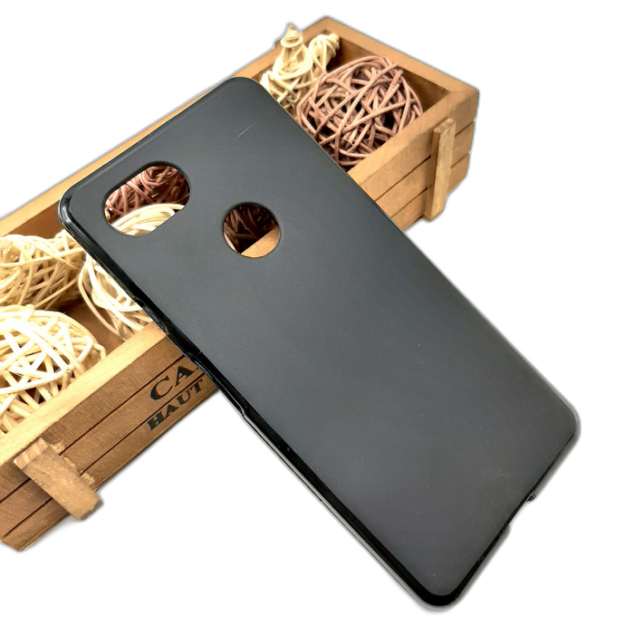 Google Pixel 2XL Soft Plain Black Mobile Cover - Image 2 Google Pixel 2XL Soft Plain Black Mobile Cover - Image 2
