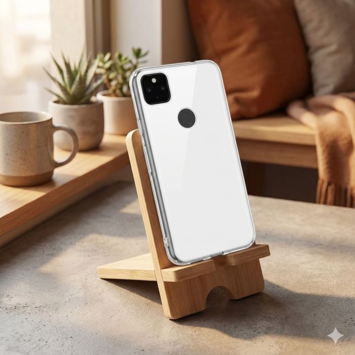 Google Pixel 4A 4G Crystal Clear Matte Case - Image 2 Google Pixel 4A 4G Crystal Clear Matte Case - Image 2