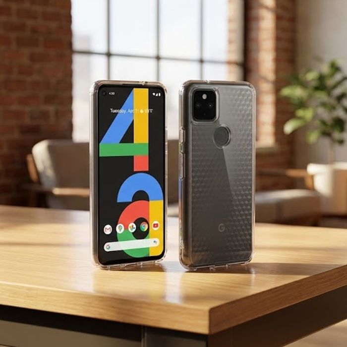 Google Pixel 5XL Transparent Soft Crystal Clear Case - Image 2 Google Pixel 5XL Transparent Soft Crystal Clear Case - Image 2
