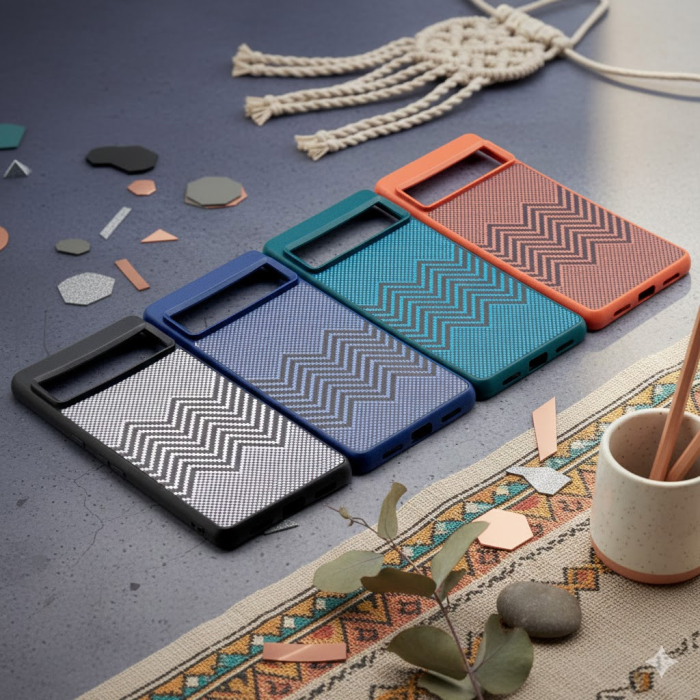 Google Pixel 7 Pro Soft Texture Multicolour Back Cover - Image 2 Google Pixel 7 Pro Soft Texture Multicolour Back Cover - Image 2
