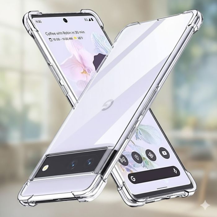 Google Pixel 7 Transparent Anti Shock Cover - Image 2 Google Pixel 7 Transparent Anti Shock Cover - Image 2