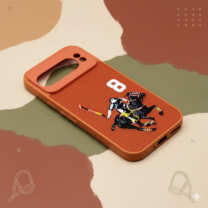 Google Pixel 9 Pro POLO Design Leather Type Soft Mobile Cover - Image 2 Google Pixel 9 Pro POLO Design Leather Type Soft Mobile Cover - Image 2