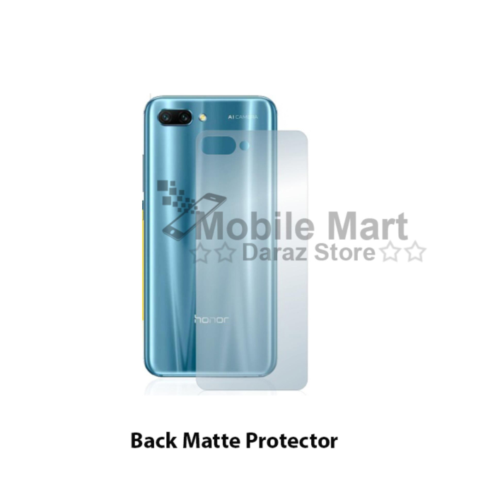 Honor 10 Back Protector Skin Matte Style Protector For Honor 10 - Image 2 Honor 10 Back Protector Skin Matte Style Protector For Honor 10 - Image 2