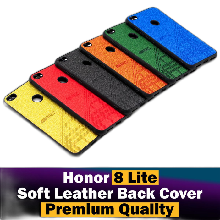 Honor 8 Lite Back Cover Leather Type Soft Honor 8 Lite Case For Boys - Image 2