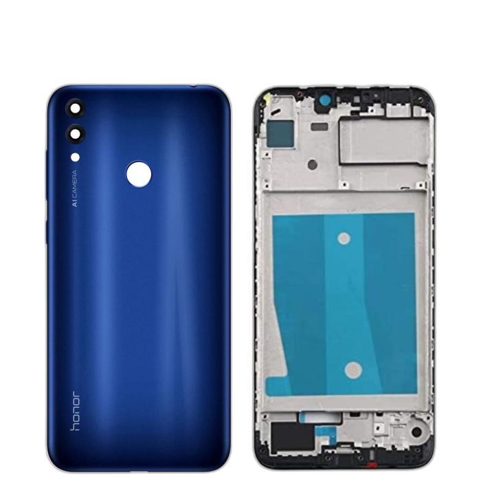 Honor 8c Housing Middle Frame With Side Button and Camera Lens Complete Body Casing Replacement For 8c - Blue - Image 2 Honor 8c Housing Middle Frame With Side Button and Camera Lens Complete Body Casing Replacement For 8c - Blue - Image 2