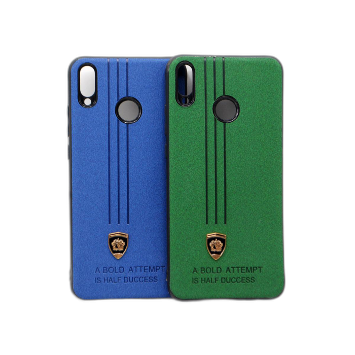 Honor 8x Back Cover Premium Quality LOGO Case For Honor 8x - Leather - Image 2 Honor 8x Back Cover Premium Quality LOGO Case For Honor 8x - Leather - Image 2