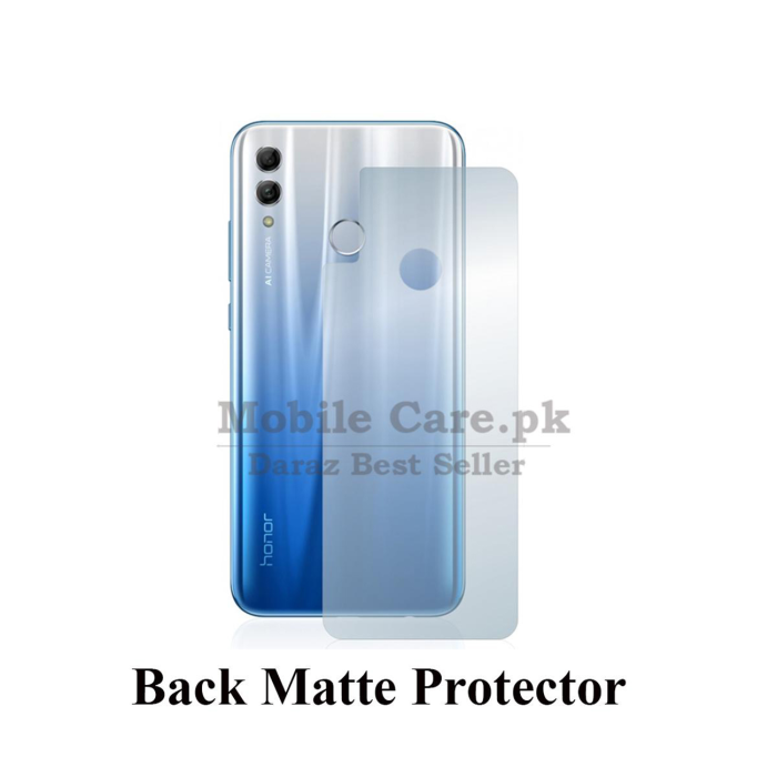Huawei Honor 10 Lite Back Protector Skin Matte Style Protector For Huawei Honor 10 Lite - Image 2 Huawei Honor 10 Lite Back Protector Skin Matte Style Protector For Huawei Honor 10 Lite - Image 2
