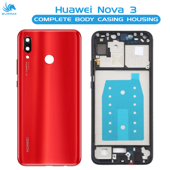 Huawei Nova 3 Red Housing - Image 2 Huawei Nova 3 Red Housing - Image 2