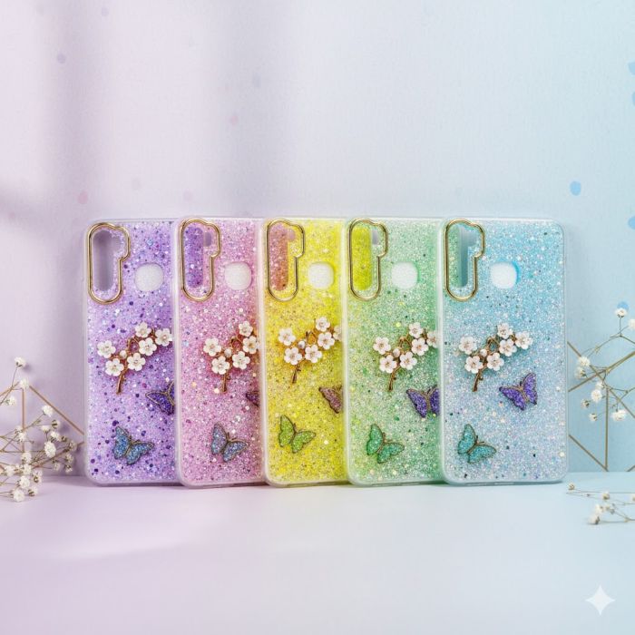 Huawei Nova 3i Butterfly Glitter Fancy Mobile Cover - Image 2 Huawei Nova 3i Butterfly Glitter Fancy Mobile Cover - Image 2