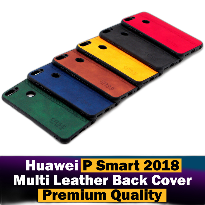 Huawei P Smart Back Cover Soft Leather Markhor Style Case For P Smart - Image 2 Huawei P Smart Back Cover Soft Leather Markhor Style Case For P Smart - Image 2