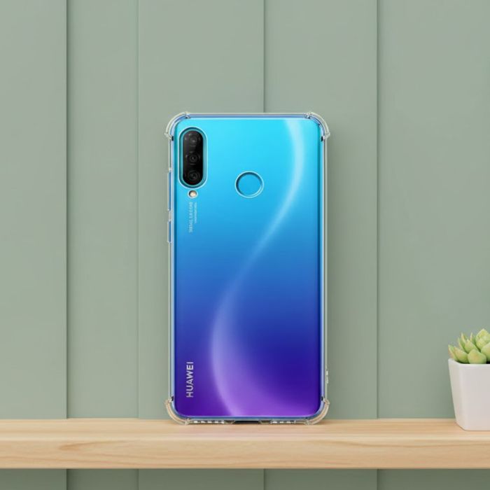 Huawei P30 Lite Transparent Soft Crystal Clear Case - Image 2 Huawei P30 Lite Transparent Soft Crystal Clear Case - Image 2