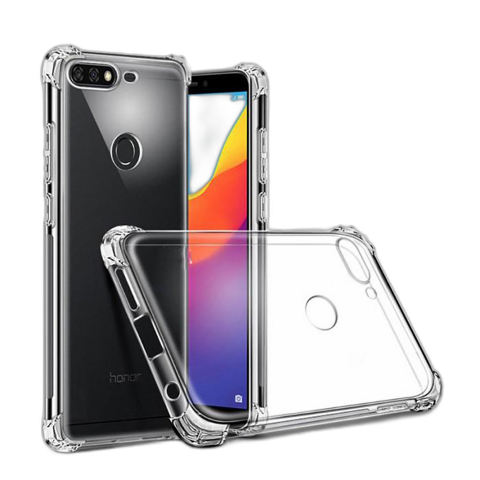 Huawei Y6 2018 Transparent Anti Shock Cover - Image 2 Huawei Y6 2018 Transparent Anti Shock Cover - Image 2