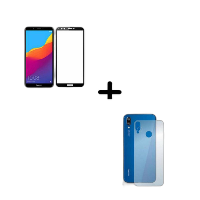 Huawei Y7 Prime 2018 Full Screen Protector 9D Tempered Glass Protector For Huawei Y7 Prime 2018 - Image 2 Huawei Y7 Prime 2018 Full Screen Protector 9D Tempered Glass Protector For Huawei Y7 Prime 2018 - Image 2