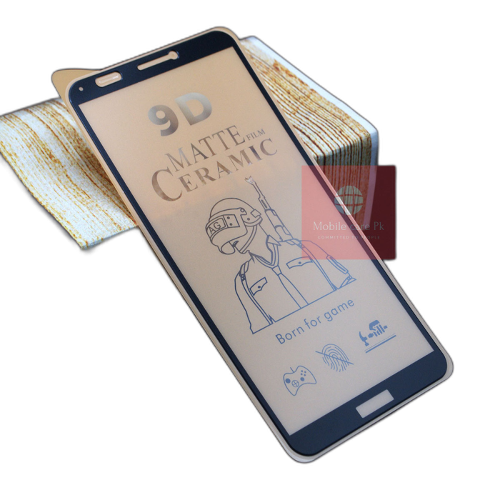 Huawei Y7 Prime 2018 Matte Ceramic Glass Protector For Huawei Y7 Prime 2018 - Image 2 Huawei Y7 Prime 2018 Matte Ceramic Glass Protector For Huawei Y7 Prime 2018 - Image 2