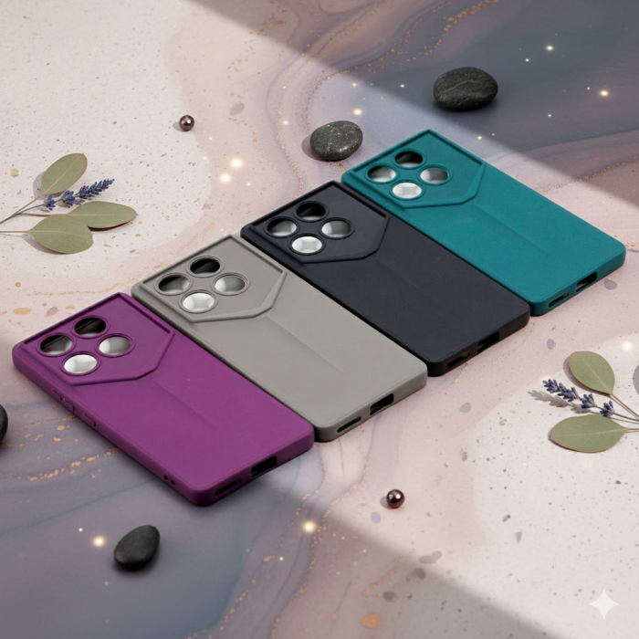 Infinix Gt 20 Pro Soft Matte Camera Protection Mobile Cover - Image 2 Infinix Gt 20 Pro Soft Matte Camera Protection Mobile Cover - Image 2