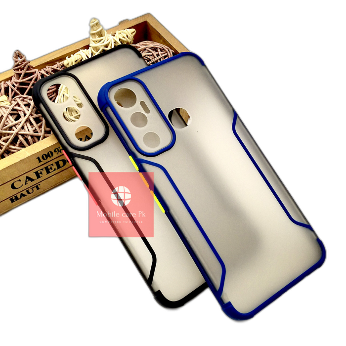 Infinix Hot 11 Smoky Matte Armor Mobile Cover - Image 2 Infinix Hot 11 Smoky Matte Armor Mobile Cover - Image 2
