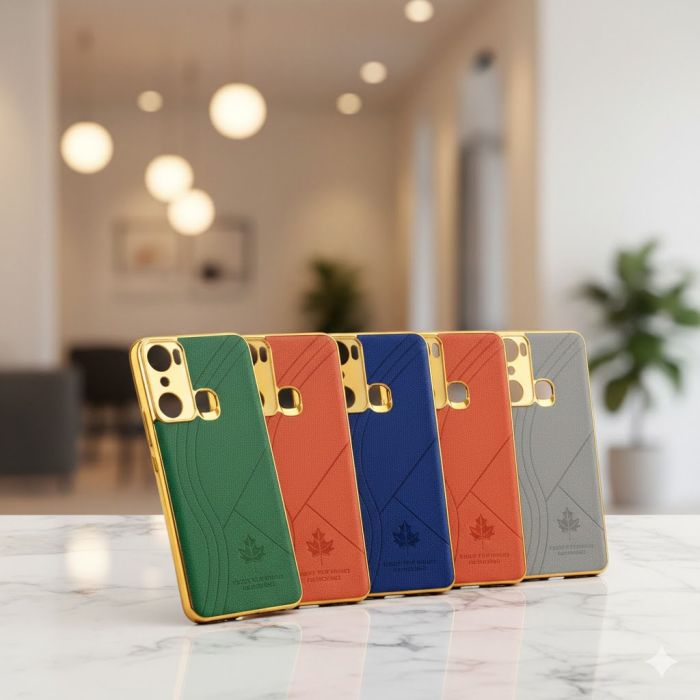 Infinix Hot 20i Multicolour Leather Cover - Image 2 Infinix Hot 20i Multicolour Leather Cover - Image 2