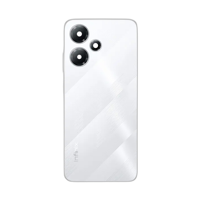 Infinix Hot 30 Play Housing Middle Frame With Side Button and Replacement Battery Back Door For Hot 30 Play - White - Image 2 Infinix Hot 30 Play Housing Middle Frame With Side Button and Replacement Battery Back Door For Hot 30 Play - White - Image 2