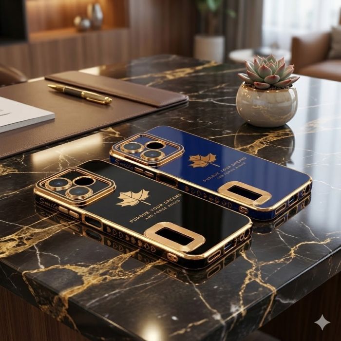 Infinix Hot 30 Play Soft Multi Golden Border Camera Protection Cover - Image 2 Infinix Hot 30 Play Soft Multi Golden Border Camera Protection Cover - Image 2