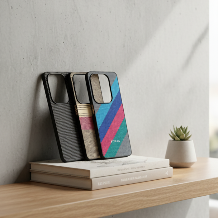 Infinix Hot 40 Pitaka Leather Texture Mobile Cover - Image 2 Infinix Hot 40 Pitaka Leather Texture Mobile Cover - Image 2