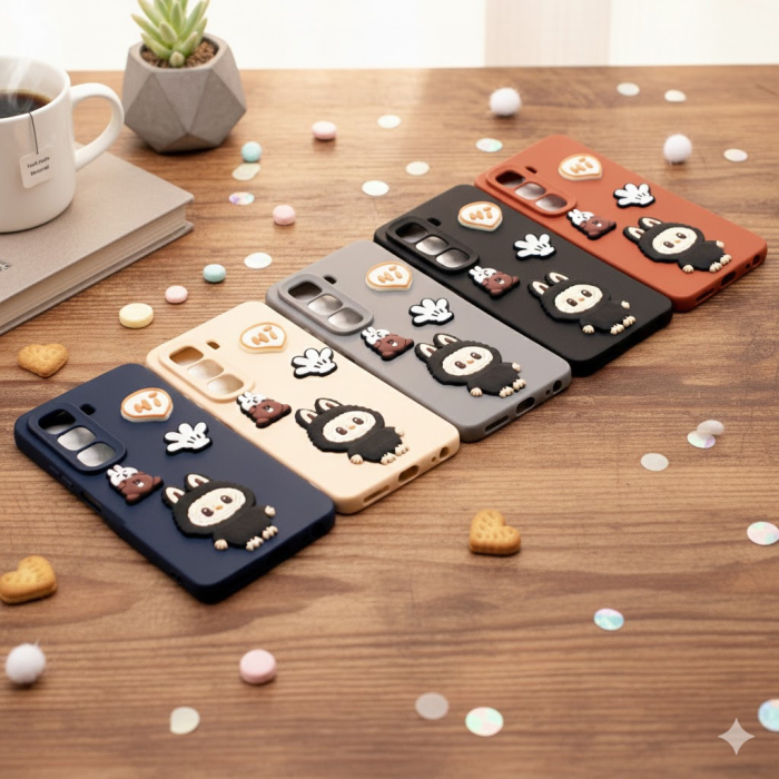 Infinix Hot 50 Soft Kitty Multicolour Cover - Image 2 Infinix Hot 50 Soft Kitty Multicolour Cover - Image 2
