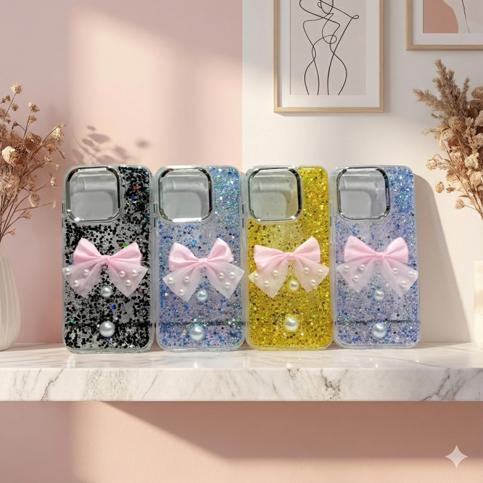 Infinix Hot 50i Radiant Ribbon Bow Mobile Cover - Image 2 Infinix Hot 50i Radiant Ribbon Bow Mobile Cover - Image 2