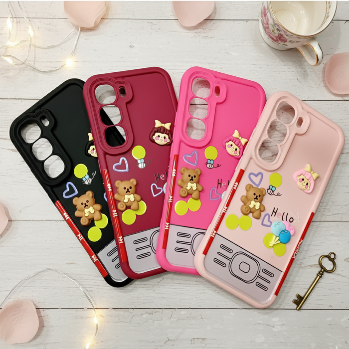 Infinix Hot 60 Pro Plus Soft Kitty Cat Bear Mobile Cover - Image 2 Infinix Hot 60 Pro Plus Soft Kitty Cat Bear Mobile Cover - Image 2