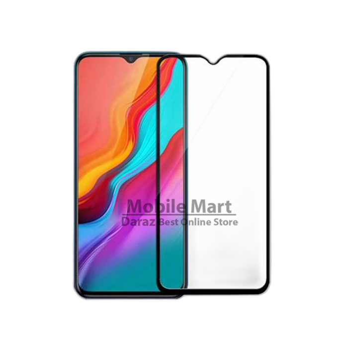 Infinix Hot 8 Full Screen Protector 9D Tempered Glass Protector For Infinix Hot 8 - Image 2 Infinix Hot 8 Full Screen Protector 9D Tempered Glass Protector For Infinix Hot 8 - Image 2
