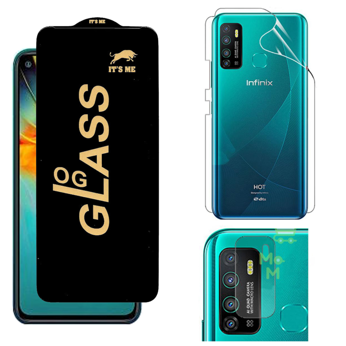 Infinix Hot 9 Clear Bundle: OG Glass + Back Jelly Camera Protector - Image 2 Infinix Hot 9 Clear Bundle: OG Glass + Back Jelly Camera Protector - Image 2