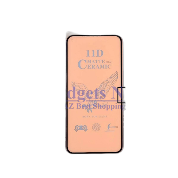 Infinix Hot 9 Matte Ceramic Glass Protector For Infinix Hot 9 - Image 2 Infinix Hot 9 Matte Ceramic Glass Protector For Infinix Hot 9 - Image 2