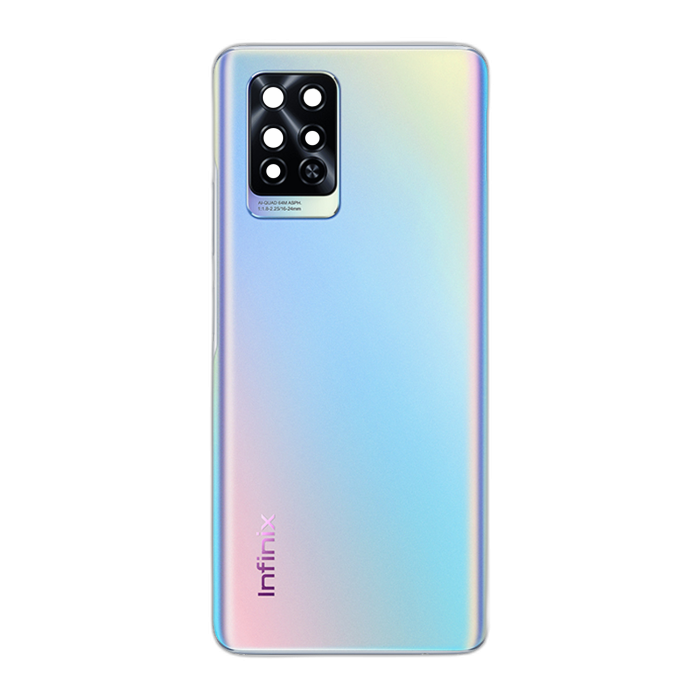 Infinix Note 10 Pro Rear Back Body Casing Housing Replacement Battery Back Door For Note 10 Pro - Silver - Image 2 Infinix Note 10 Pro Rear Back Body Casing Housing Replacement Battery Back Door For Note 10 Pro - Silver - Image 2